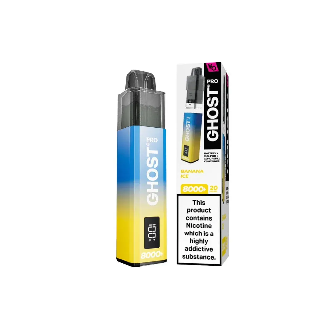 Vapes Bars Ghost Pro 8000 Pods