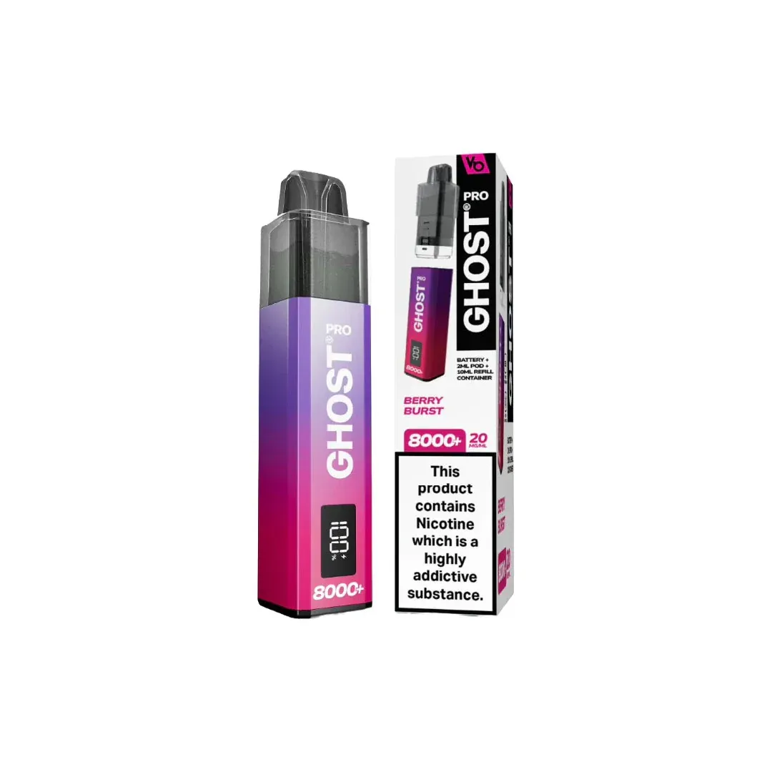 Vapes Bars Ghost Pro 8000 Pods