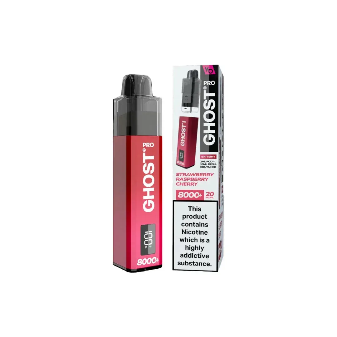 Vapes Bars Ghost Pro 8000 Pods