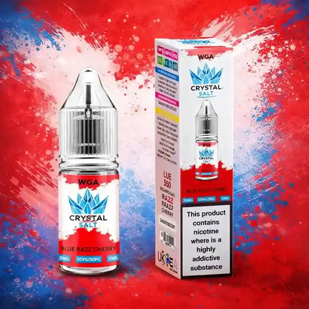 WGA Crystal Salt Bar E-Juice 10ml Nic Salts